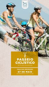Águas Claras 20 anos: DF Plaza Shopping promove passeio ciclístico