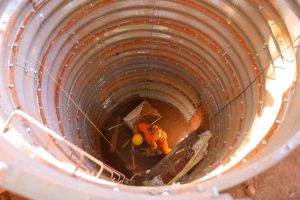 Escavação do túnel do Drenar DF chega a 900 m