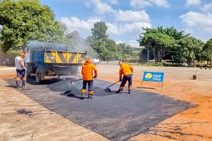 GDF Presente recupera espaço para festa pelo Dia do Gari