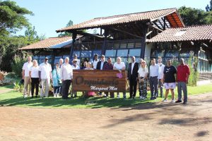Embaixadores fotografam no Jardim Botânico
