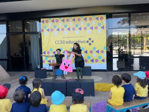 CCBB Educativo oferece espetáculos teatrais no jardim