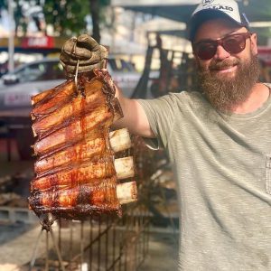Mestre churrasqueiro Thiago de Roure é atração de festival gastronômico na Chapada dos Veadeiros