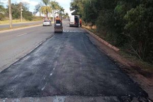 Manutenção no Plano Piloto garante trafegabilidade aos motoristas
