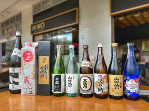 Noru Sushi possui sakes para todos os gostos