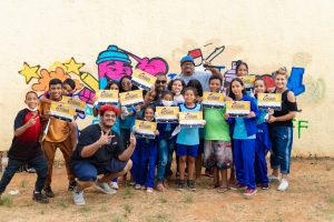 Tem Graffiti na minha Escola leva arte a rede pública de ensino
