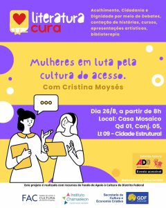 Estrutural recebe palestra de incentivo à luta das mulheres