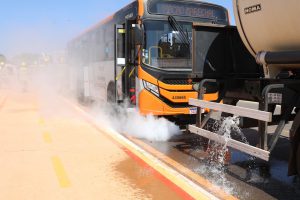 GDF realiza simulação de acidente com material inflamável
