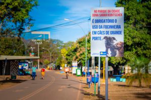 Pet no Parque da Cidade, agora, só com coleira