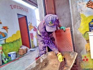 Creche interditada no Sol Nascente reabre após reforma feita por empresa de saneamento