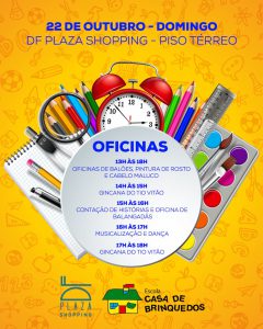 Domingo divertido no DF Plaza Shopping
