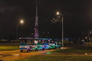 Trenzinho da Torre de TV faz alegria da criançada