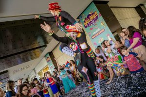 Folia de Carnaval no Pátio Brasil