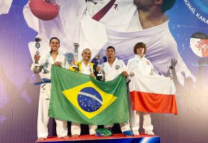 Gari do DF vence campeonato mundial de karatê na Europa