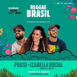 Izabella Rocha se apresenta no Reggae Brasil, em Miami