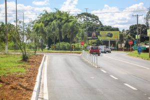Novo retorno na DF-079 facilita acesso aos moradores de Águas Claras e Park Way