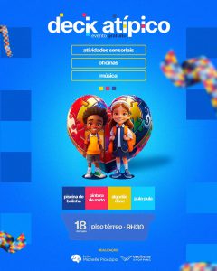 Deck Atípico promove a inclusão no Venâncio Shopping