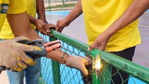 Quadras esportivas do Plano Piloto passam por manutenção