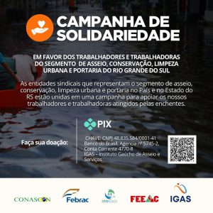Febrac integra campanha solidária para ajudar trabalhadores do setor vítimas das enchentes no Rio Grande do Sul