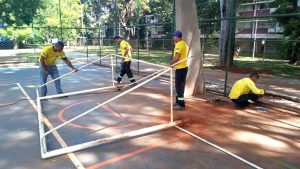 Mutirão promove retirada de lixo verde e renovação de parques no Plano Piloto
