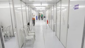 Tendas de acolhimento fecharam domingo com mais de 1,4 mil atendimentos