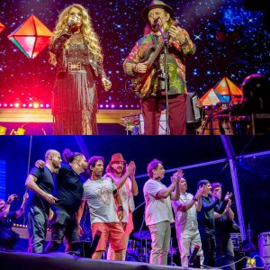 O cerrado virou sertão: Falamansa, Elba Ramalho e Geraldo Azevedo acenderam a fogueira de São João na capital do Brasil
