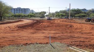 Novo acesso do Sudoeste ao Parque da Cidade começa a ser construído