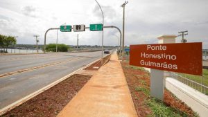Ponte Honestino Guimarães ficará interditada na tarde de sábado (13)