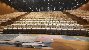 Teatro Nacional: Trabalhos se concentram no foyer e dentro da Sala Martins Pena