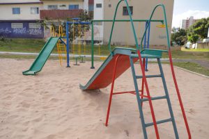 GDF investe R$ 58 milhões em reforma e manutenção de parques infantis e quadras poliesportivas
