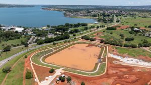 Bacia do Drenar DF enche pela primeira vez