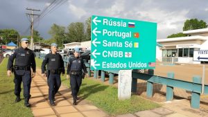 Com mais de 60 agentes bilíngues, policiamento diplomático oferece suporte a entidades internacionais
