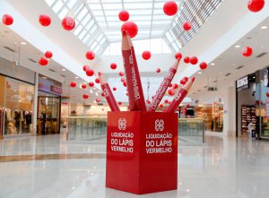 Liquidação Lápis Vermelho desembarca no ParkShopping