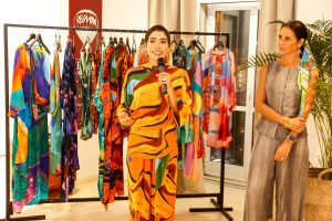 Isadora Maia apresenta sua coleção de tecidos autorais na estreia do programa Brasil Cultural