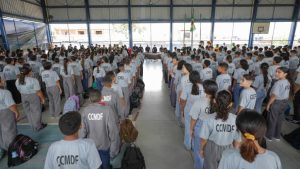 PMDF promove atividade cívico-educativa para crianças e adolescentes na volta às aulas