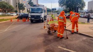 GDF intensifica ações de zeladoria no Setor Comercial Sul