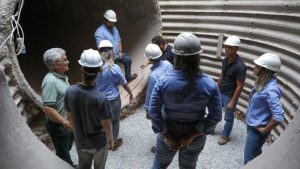 Aproximadamente mil pessoas participaram de visitas técnicas ao longo da obra do Drenar DF