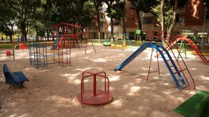 Parquinho da SQN 402 Norte é revitalizado e entregue a moradores