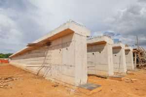 Viaduto do Noroeste: Vigas pré-moldadas dão mais agilidade à obra