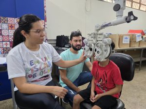 Projeto leva exames de vista gratuitos para 800 crianças da Fercal e de Sobradinho II