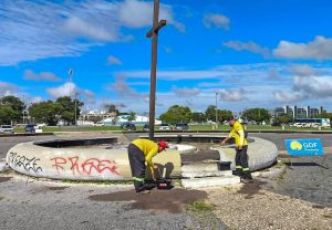 GDF Presente intensifica ações de manutenção em áreas turísticas de Brasília