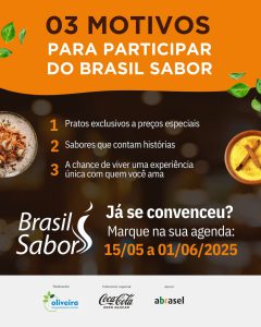 Festival Brasil Sabor celebra a cozinha brasileira