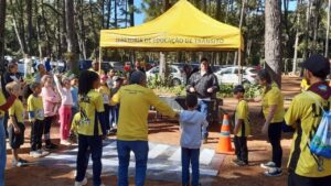 Ações educativas do Detran-DF alcançam mais de 2 mil pessoas no fim de semana