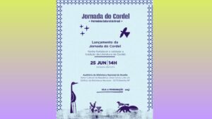 Biblioteca Nacional de Brasília recebe a Jornada do Cordel, nesta quarta-feira (25)
