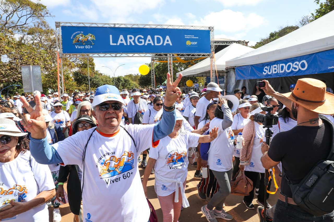 Parque da Cidade recebe edição especial do evento Movimente-se: Viver 60+ neste domingo (15)
