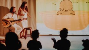 Festival Em Cantos traz espetáculos sensoriais e musicais para bebês e crianças no fim de semana