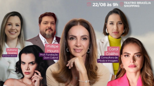 Teatro Brasília Shopping sedia Fórum da Mulher Empreendedora com foco em finanças, vendas e tendências de consumo