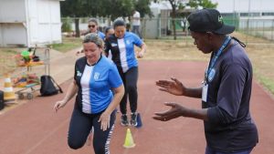 Campeão da São Silvestre e recordista mundial, Ronaldo da Costa leva ensinamentos para alunos do Centro Olímpico e Paralímpico do DF