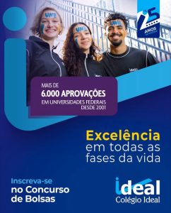 Concurso de bolsas oferece até 50% de desconto para estudantes de Brasília