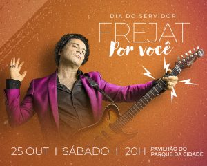 Frejat se apresenta em Brasília pelo Mês do Servidor; vendas para o público geral começam nesta segunda (29)