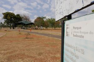 Parque Bosque do Sudoeste recebe novos banheiros, espaço de calistenia e mais infraestrutura